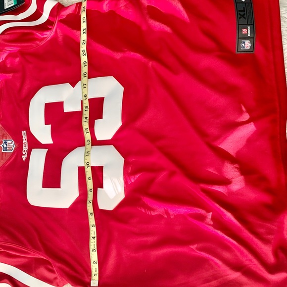 San Francisco 49ers Nike Limited Red Home Jersey - Picture 6 of 8